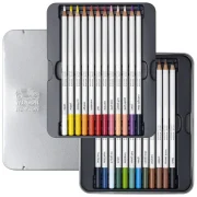 estuche lápices acuarelables winsor & newton 24 colores art. nr. 0490015