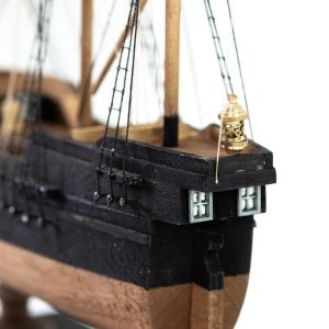 maqueta barco pirata detalle