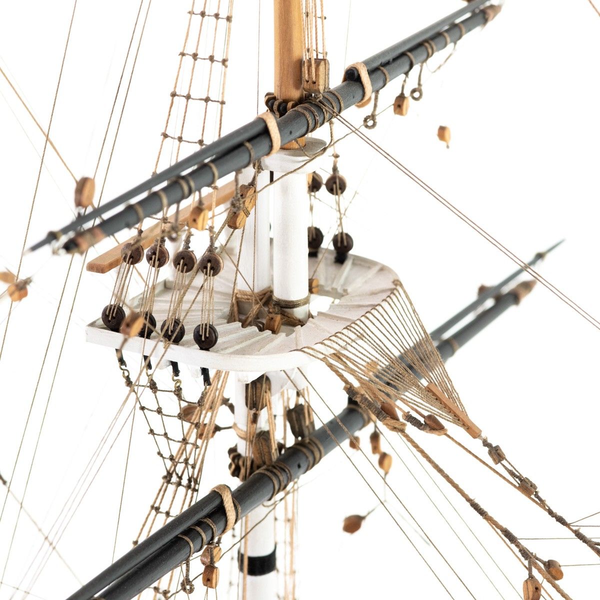maqueta barco HMS Bounty detalle