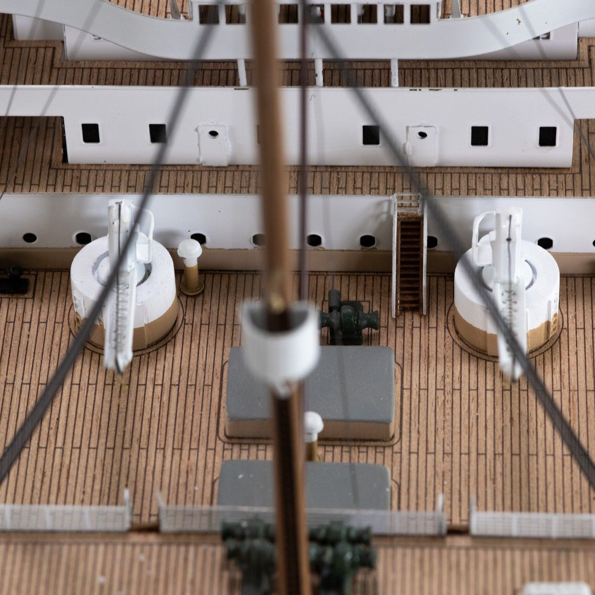 maqueta Titanic detalle