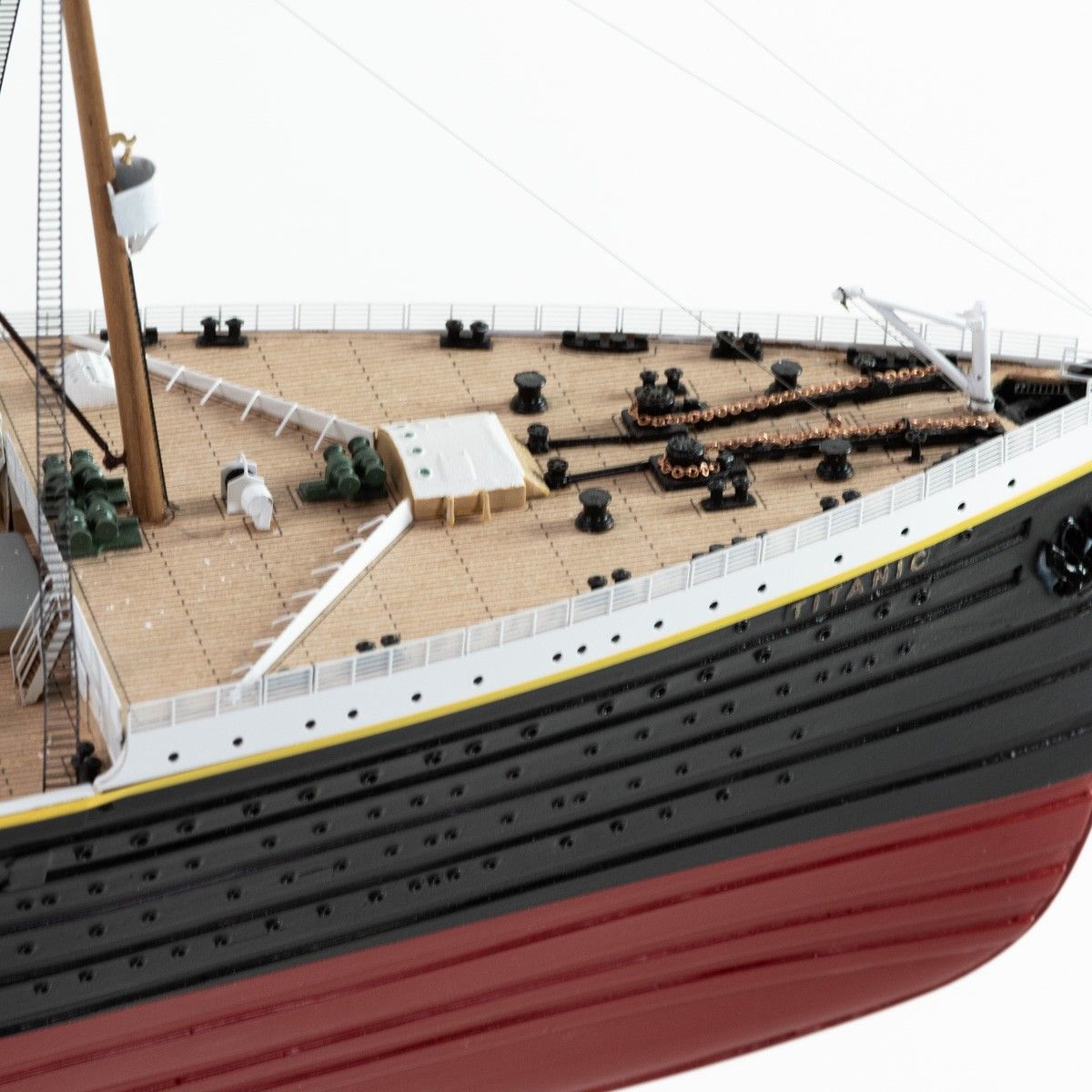 maqueta Titanic detalle