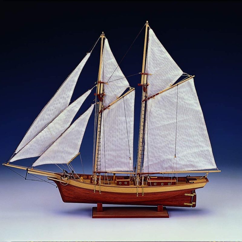 maqueta barco goleta Carmen