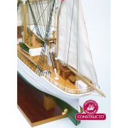 maqueta barco Galatea detalle