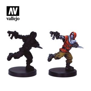 set pinturas Vallejo Combat Zone figura