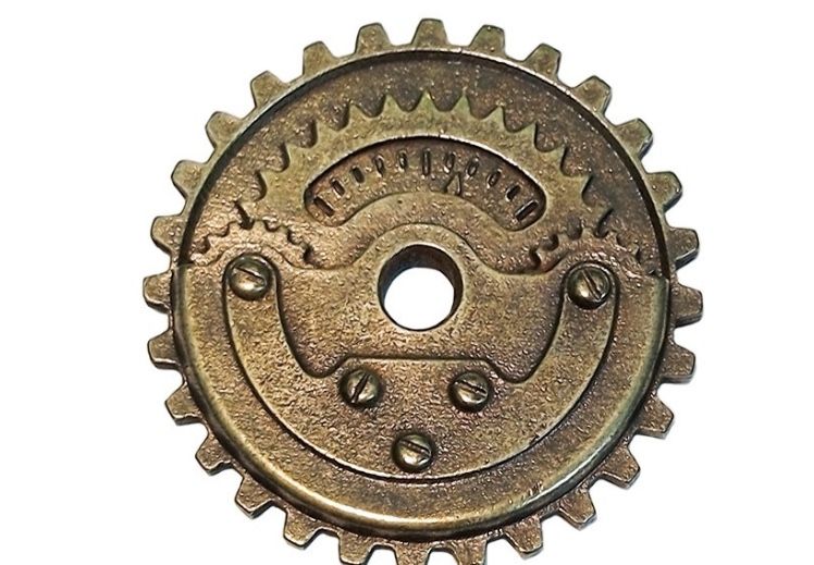 Pieza metálica, MitForm, MIT049, engranaje