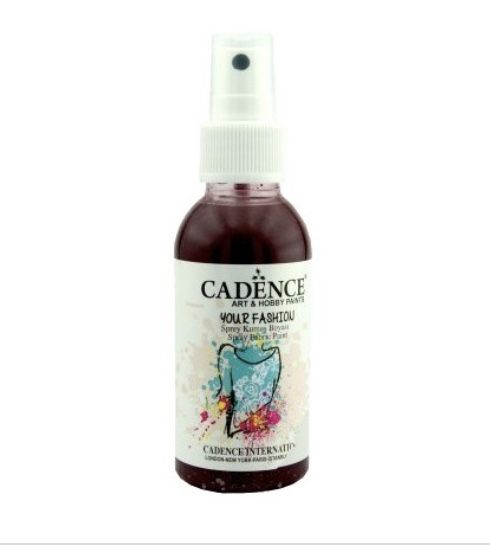 Pintura Para Tela en Spray YOUR FASHION, berenjena, YF1117, 100ml, Cadence