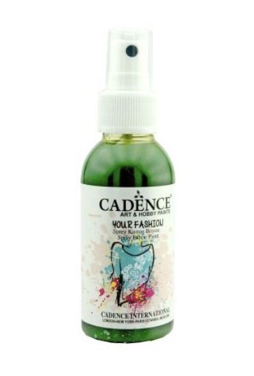 Pintura para Tela en Spray YOUR FASHION, verde hierba, YF1112, 100ml, Cadence