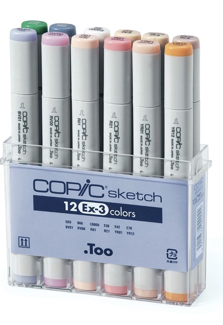 COPIC sketch, 12 Ex-3,