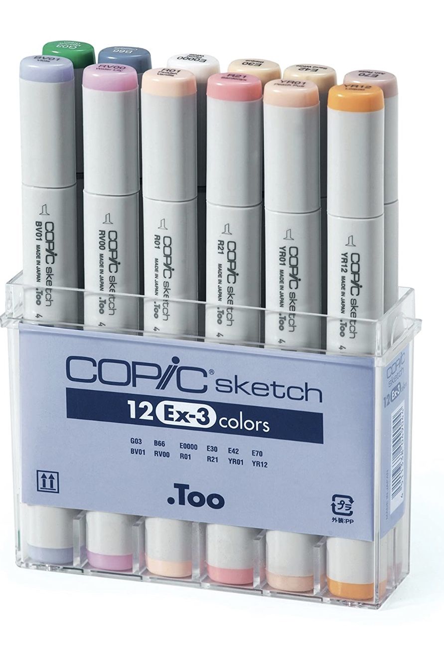 COPIC sketch, 12 Ex-3,