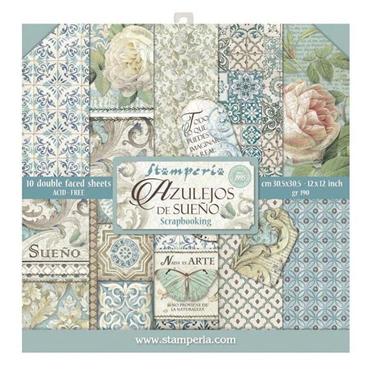 Colección Azulejos de Stamperia
