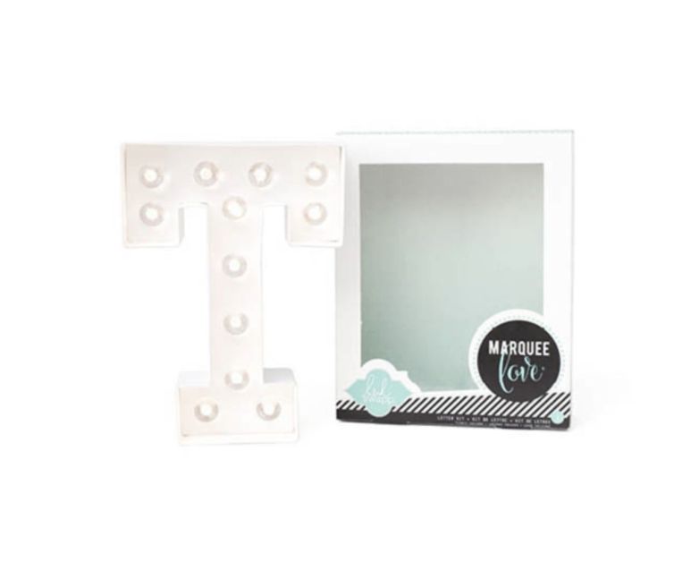 Letra con luz Marquee Love «T» Art.-Nr. 369099