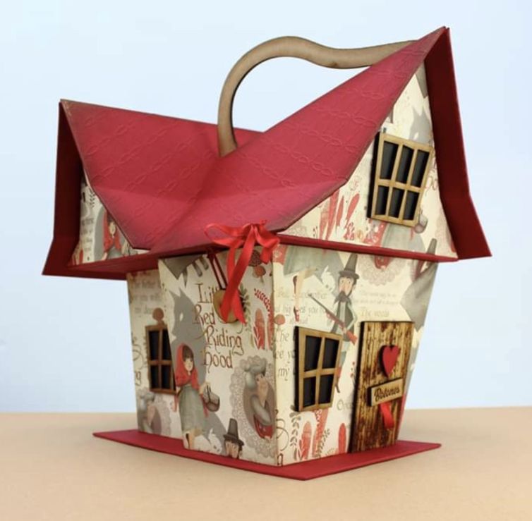 Papel decoupage KARTOS, Caperucita Roja, 70 x 100