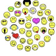 Sellos emoticonos , smiley