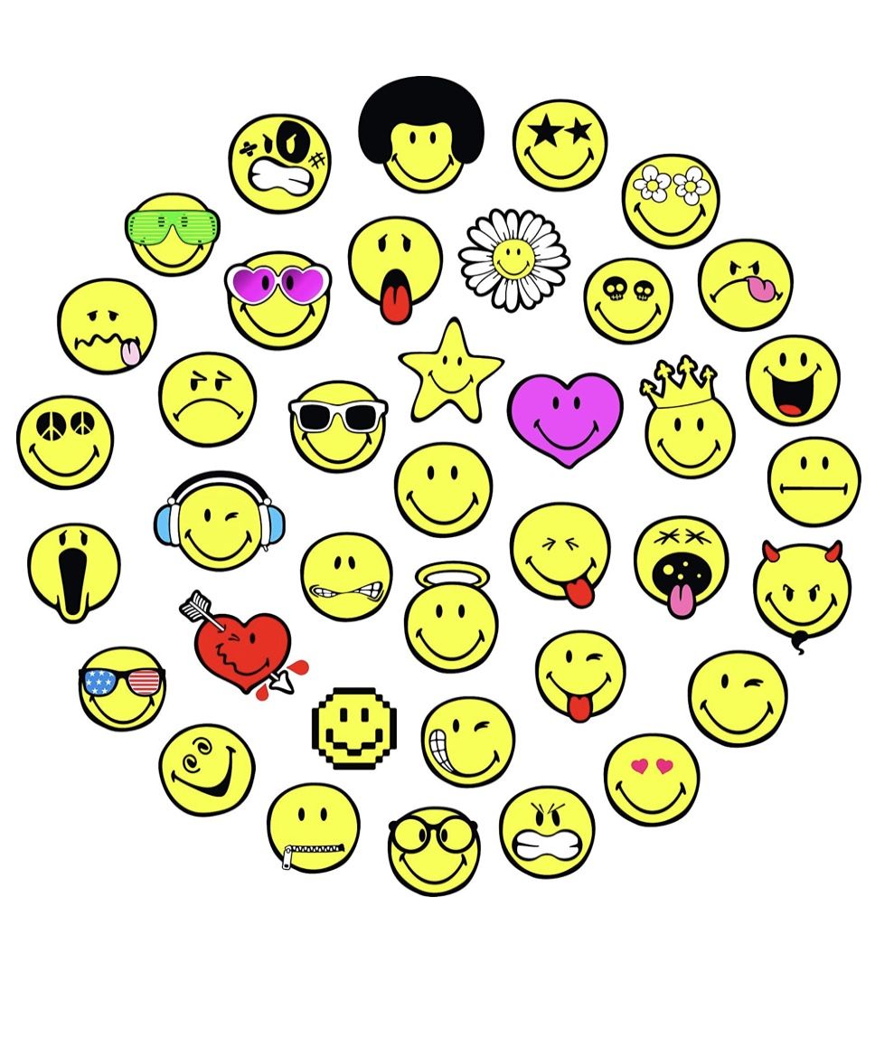 Sellos emoticonos , smiley