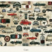 Papel decoupage Cars , 70 x 100cm, WP04-06