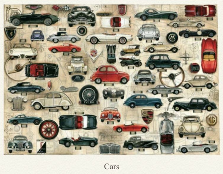Papel decoupage Cars , 70 x 100cm, WP04-06