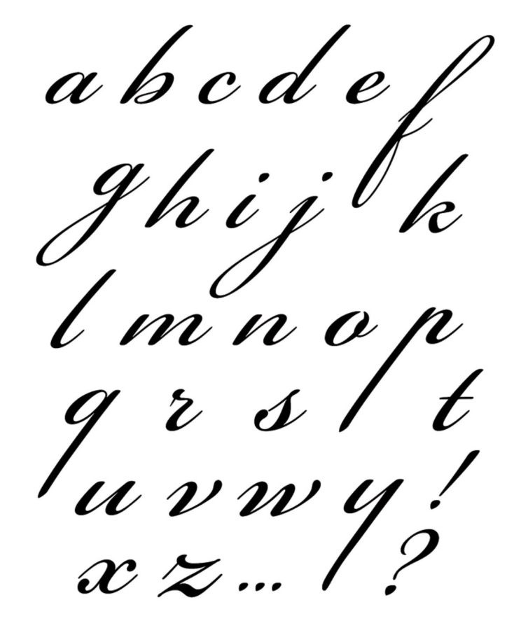 Sello abecedario Stamperia, WTKCC119