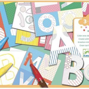 Letras para crear, 3-6 años, DJO 8998
