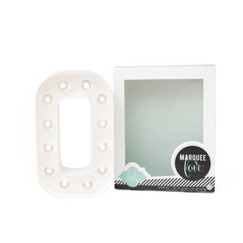 Letra con luz Marquee Love "O" Art.-Nr. 369094