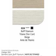 Pintura óleo Buff Titanium /Ante de Titanio 024, 38 ml ,Graduate, Daler Rowney