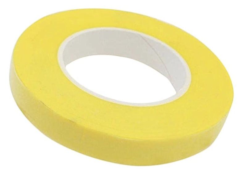 Tape floral amarillo