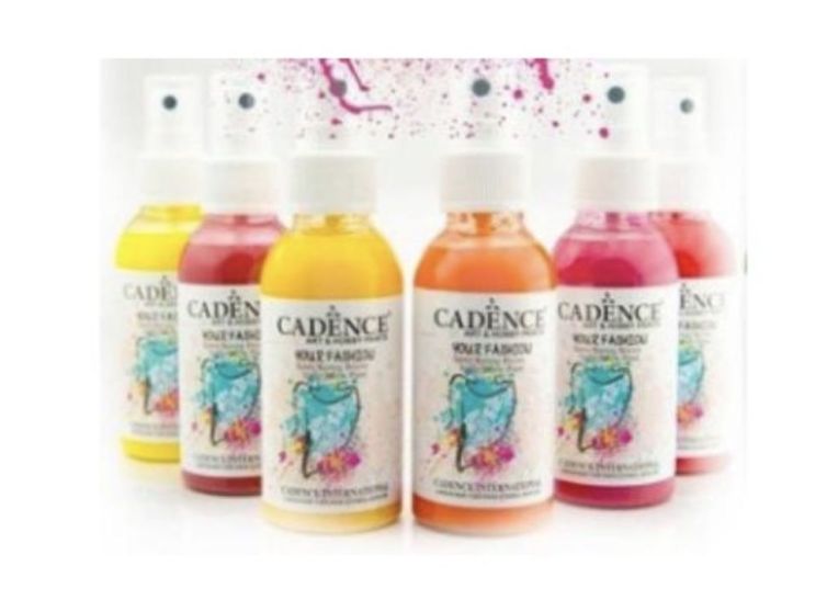 Pintura Spray Tela YOUR FASHION, Escarlata, YF1107, 100 ml , Cadence