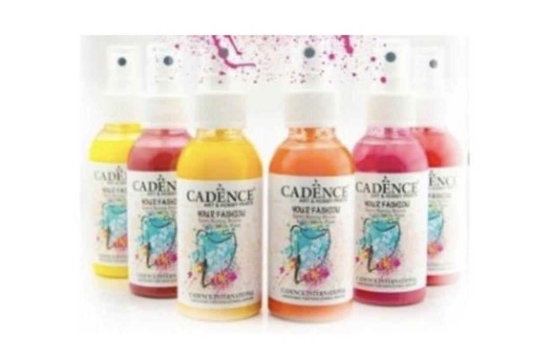 Pintura Spray Tela YOUR FASHION, Escarlata, YF1107, 100 ml , Cadence