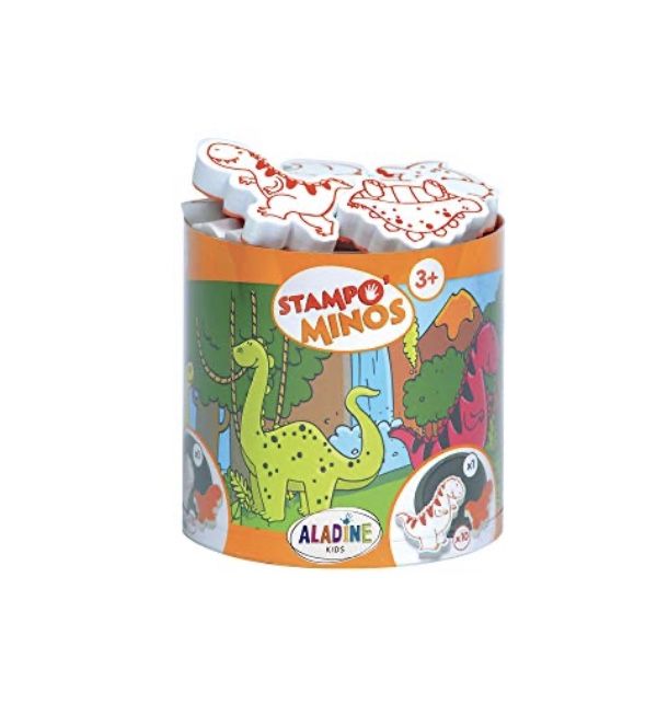 Sellos dinosaurios , Aladine 85123 + 3 años