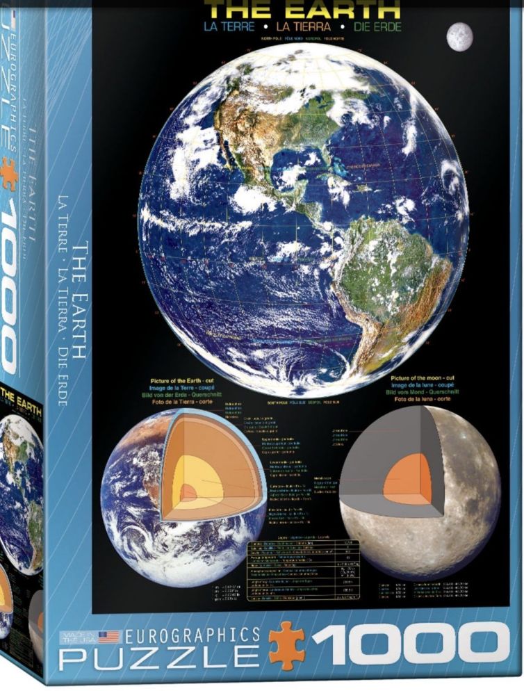 EUROGRAPHICS Puzzle 1000 piezas The Earth