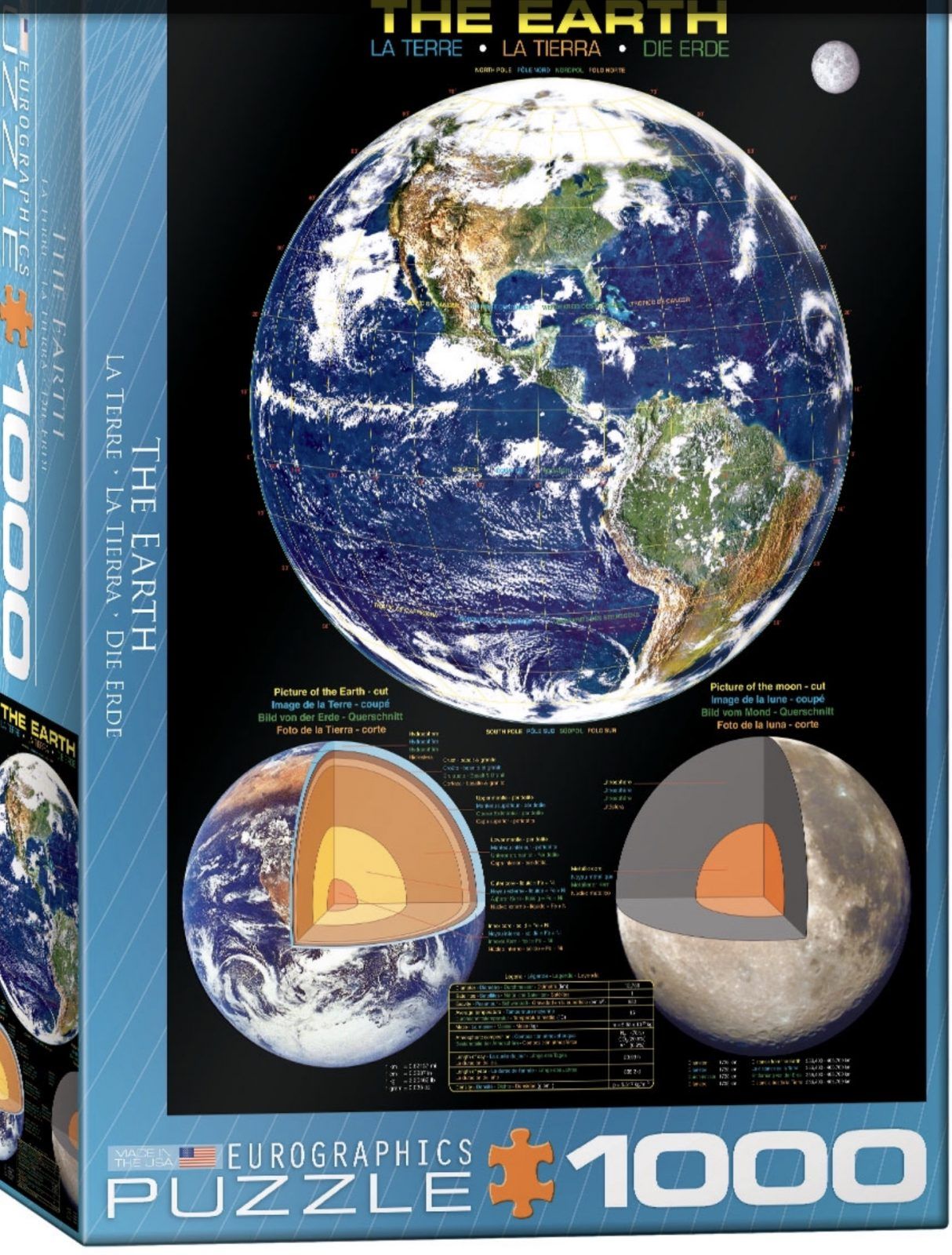 EUROGRAPHICS Puzzle 1000 piezas The Earth