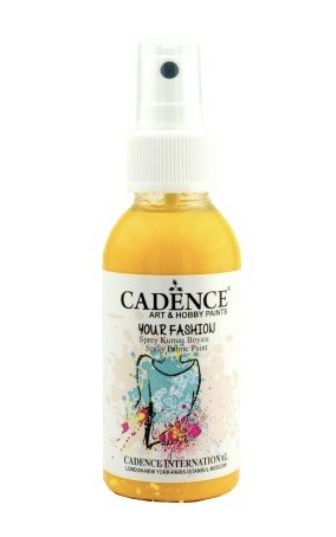 Pintura Spray Tela YOUR FASHION, amarillo atardecer, YF1102, 100ml