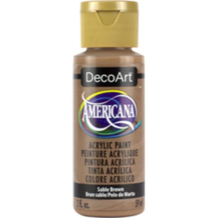 Americana Acrílico Mate 59 cc DA061 Sable Brown