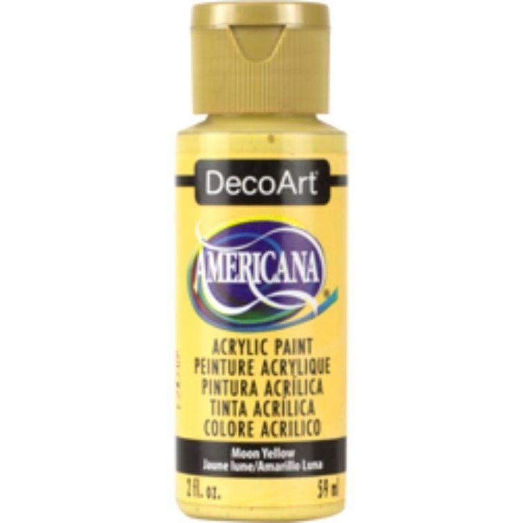 Americana Acrílico Mate 59 cc DA007 Amarillo Luna