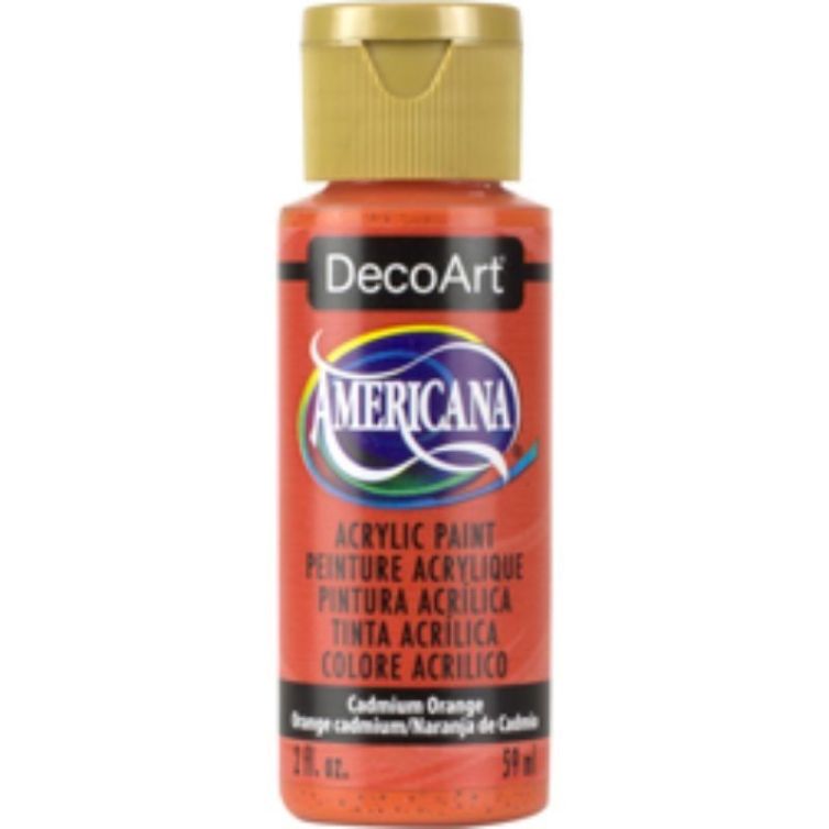 Americana Acrílico Mate 59 cc DA014 Naranja Cadmio