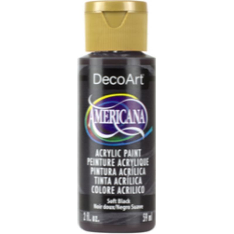 Americana Acrílico Mate 59 cc DA155 Negro Soft
