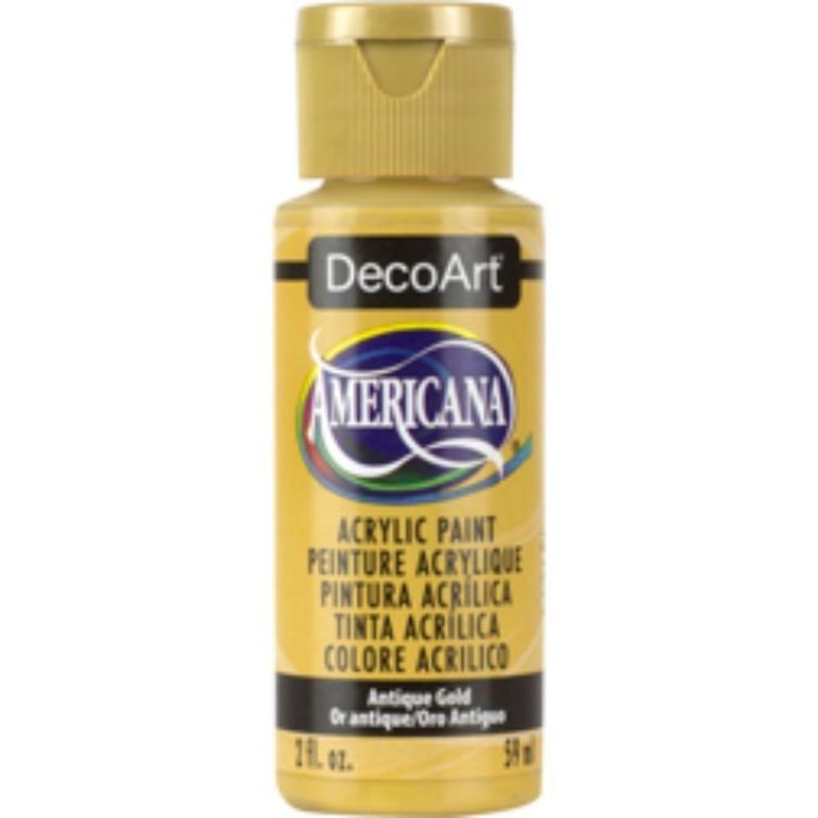 Americana Acrílico Mate 59 cc DA009 Ocre Oro Antiguo