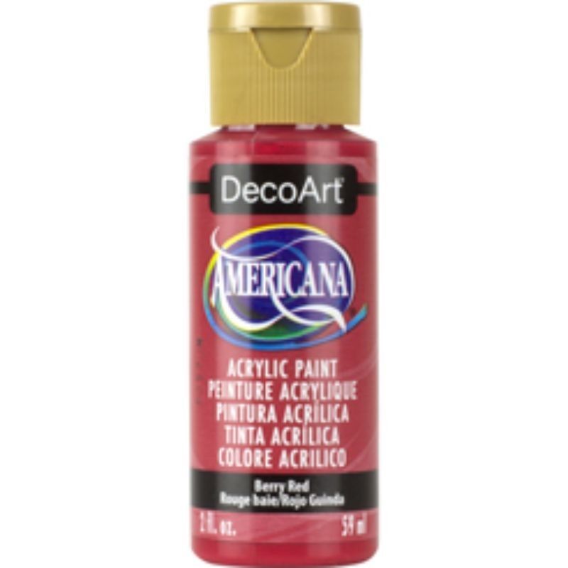 Americana Acrílico Mate 59 cc DA019 Rojo Guinda