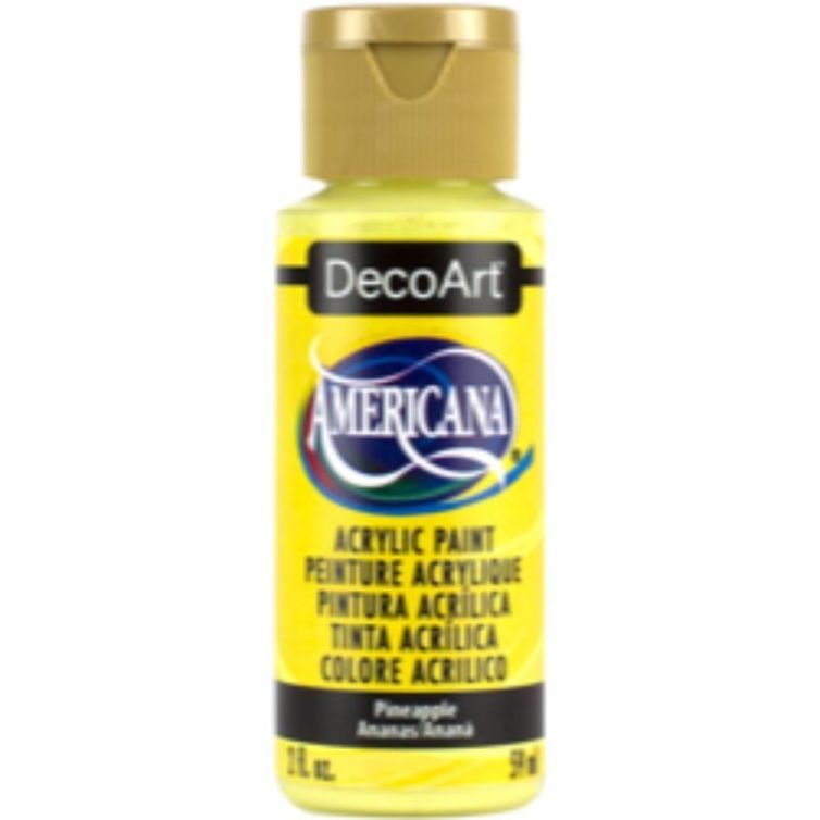 Americana Acrílico Mate 59 cc DA006 Amarillo Piña