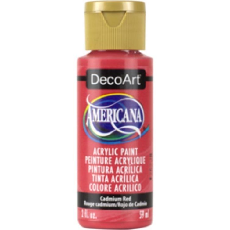 Americana Acrílico Mate 59 cc DA015 Rojo Cadmio