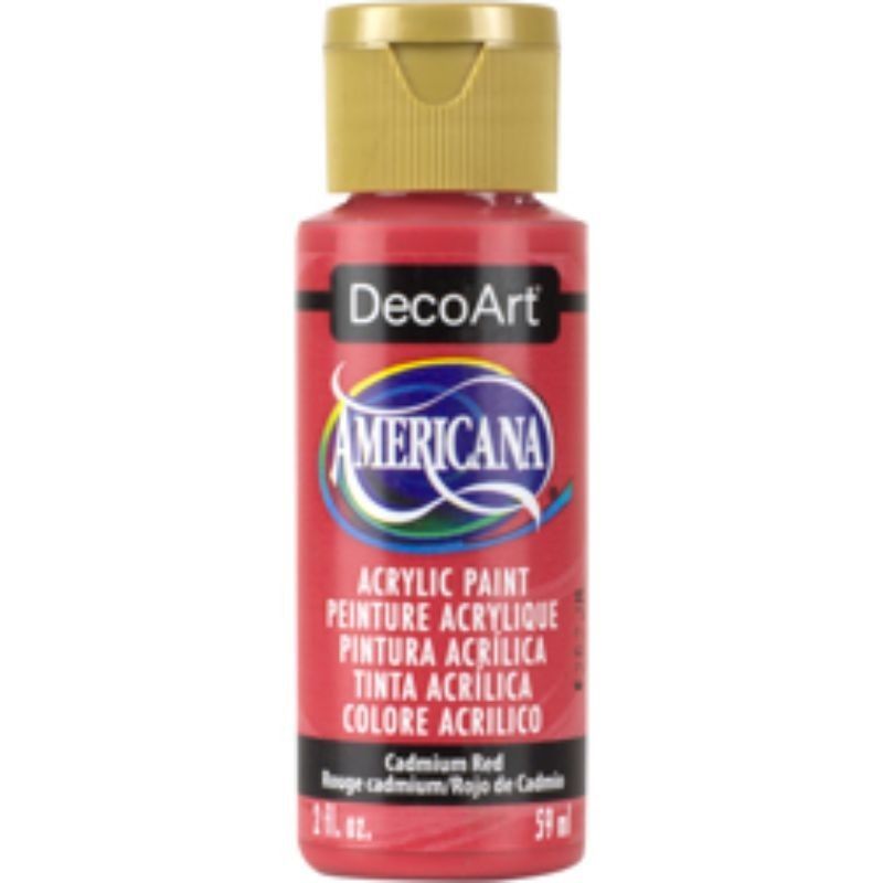 Americana Acrílico Mate 59 cc DA015 Rojo Cadmio