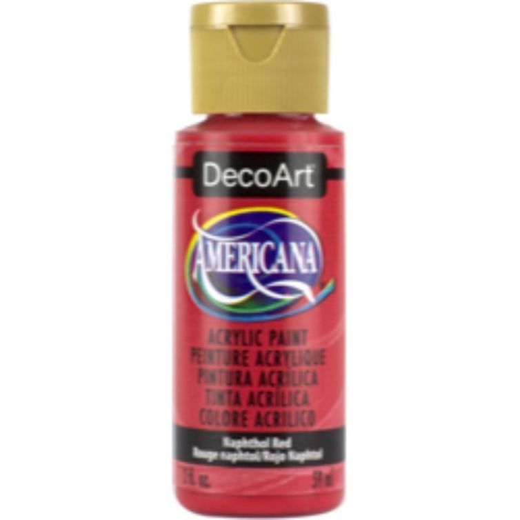 Americana Acrílico Mate 59 cc DA104 Rojo Naphtol