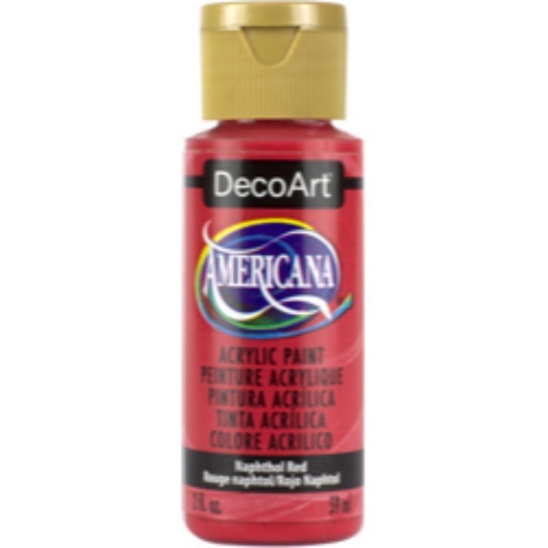 Americana Acrílico Mate 59 cc DA104 Rojo Naphtol