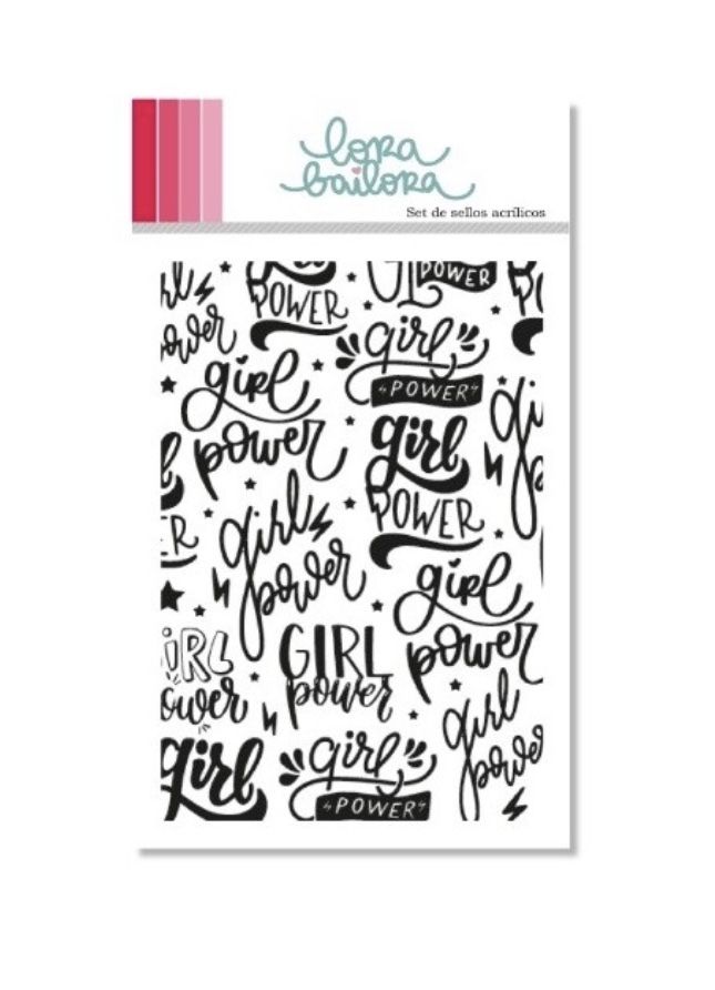 Sello girl power, lora bailora