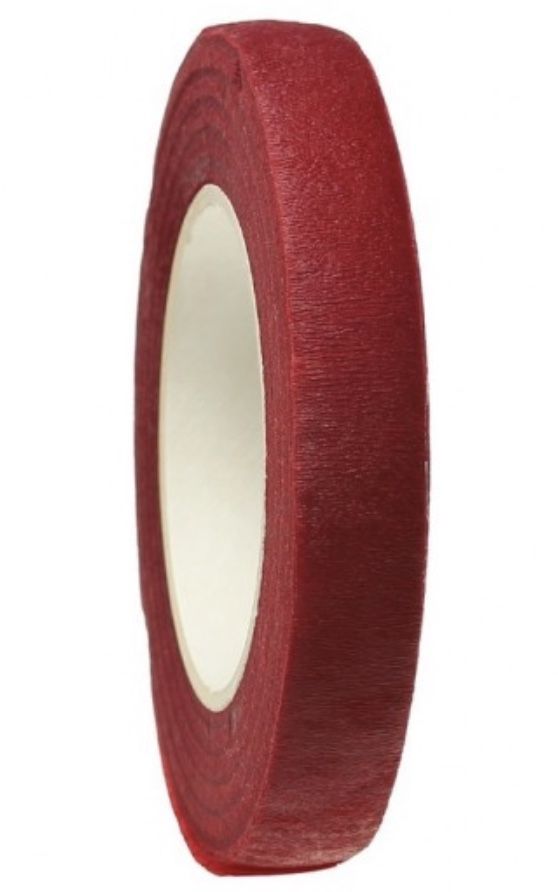 Tape rojo para flores