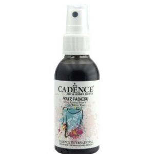 Pintura Para Tela en Spray YOUR FASHION, negro YF1119, 100 ml, Cadence