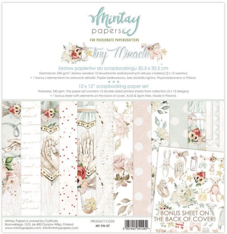 Colección scrap Tiny Mirake , Mintay