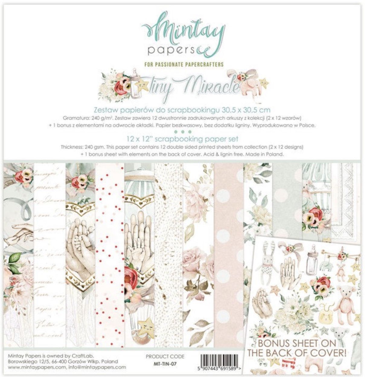 Colección scrap Tiny Mirake , Mintay