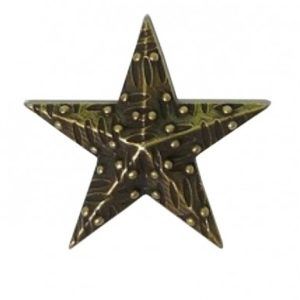 Pieza metálica, MitForm, MIT069, estrella chapa