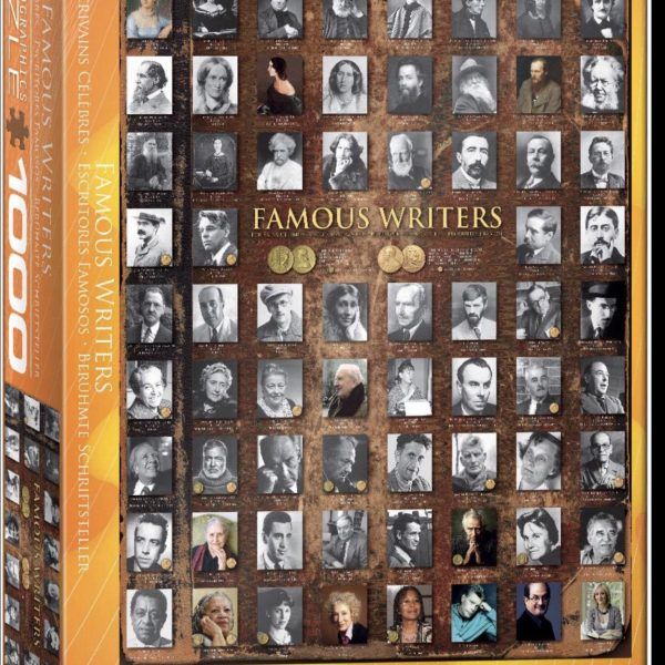 EUROGRAPHICS Puzzle 1000 Famous Writers