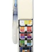 Caja – abanico de acuarela 25 colores Start